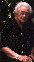 Christine Dohmen-Schunck in haar laatste jaren